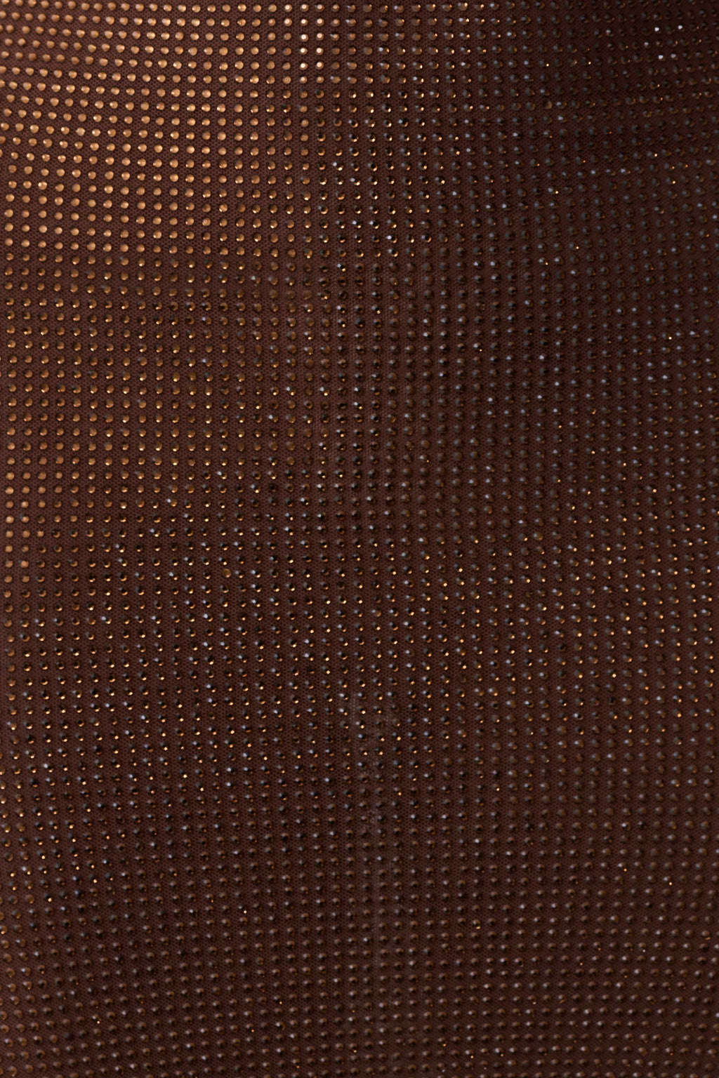 Elani Diamante Maxi Dress - Chocolate